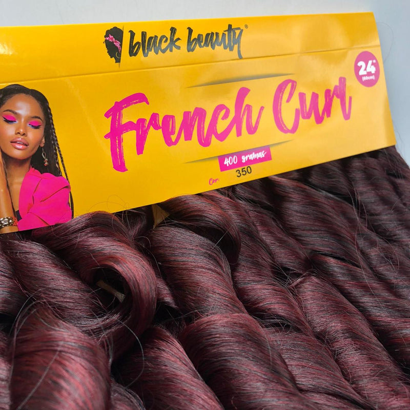 Black Beauty French Curl Cor 350